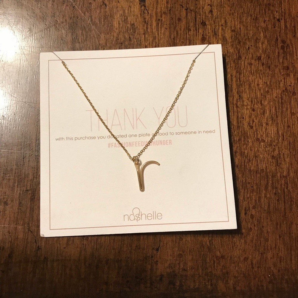 New Nashelle “r” Necklace